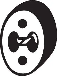 BOSAL 255096 Подвеска глушителя CITROEN C1/
