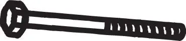 BOSAL 258820 Болт M8x20