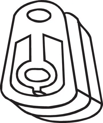 BOSAL 255052 Крепеж FORD Mondeo (92-96)