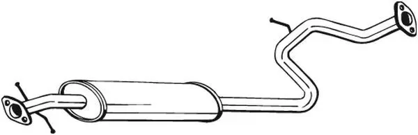 Bosal 282055 Резонатор HYUNDAI Accent (99-)