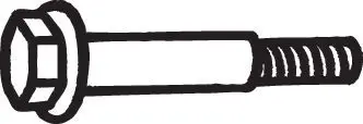 BOSAL 258904 Болт DAEWOO Nexia (95-) (1.5