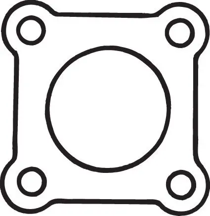BOSAL 256430 Прокладка приемной трубы VW