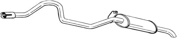 BOSAL 286069 286-069, Глушитель системы