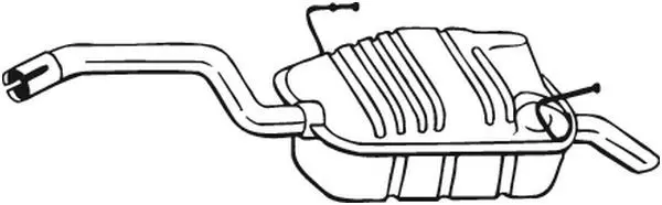 190-905 BOSAL Амортизатор