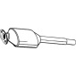 099190 BOSAL Катализатор