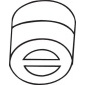 255681 BOSAL Кронштейн FORD Transit (-94)