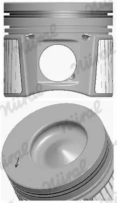 87-437000-10 Поршень dm.82.50x1.75x2.0x2.0