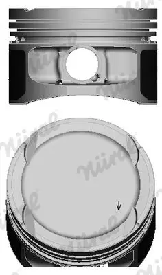 NURAL 8711610000 Поршень dm.76.50x1.2x1.5x2.5