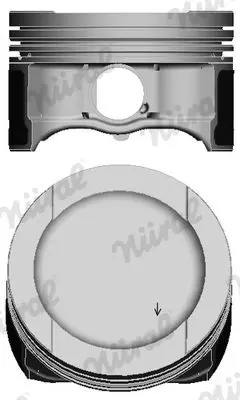 NURAL 8714830000 Поршень dm.81.00x1.0x1.2x2.0