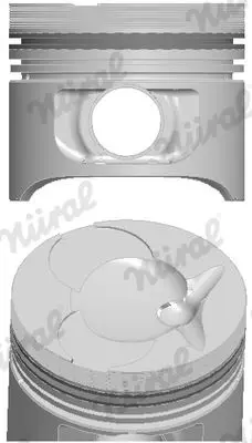 NURAL 8774310010 Поршень dm.89.00x2.5x2.0x3.0