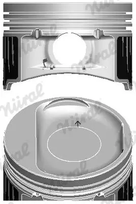 87-436800-00 ПОРШНЕКОМПЛЕКТ FIAT DOBLO