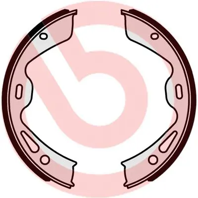Brembo S65504 Комплект барабанных тормозных
