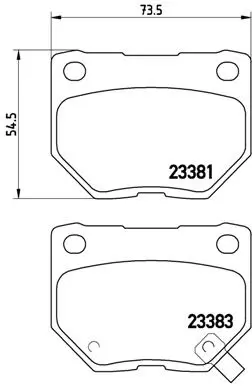 Brembo P78016 Колодки тормозные p78016