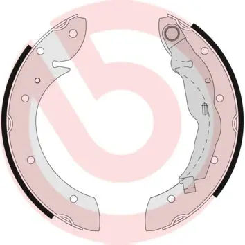 BREMBO S68521 Комлект тормозных накладок