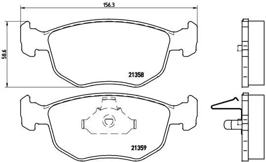 P24069 Brake Pad