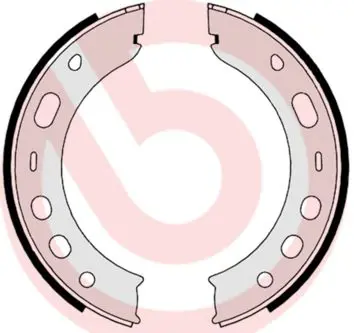 Brembo S65503 КОЛОДКИ ТОРМОЗНЫЕ БАРАБАННЫЕ