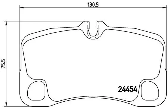 P 65 022 КОЛОДКИ ТОРМОЗНЫЕ ДИСКОВЫЕ