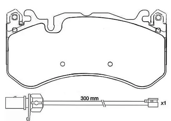 Brembo P50127 Колодки тормозные P50127