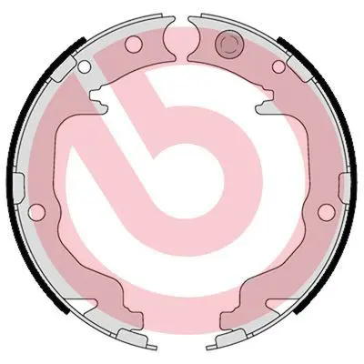Brembo S11511 КОЛОДКИ ТОРМОЗНЫЕ БАРАБАННЫЕ