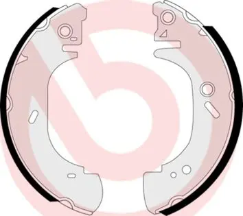 BREMBO S24528 КОЛОДКИ ТОРМОЗНЫЕ БАРАБАННЫЕ