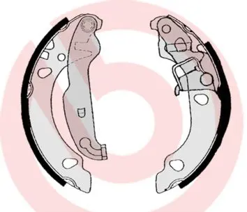 BREMBO S24530 Комлект тормозных накладок