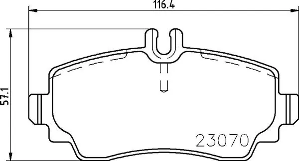 BREMBO P50047 Комплект тормозных колодок