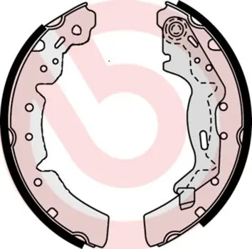 BREMBO S83510 Комлект тормозных накладок