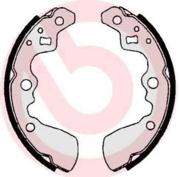 BREMBO S79501 Комлект тормозных накладок