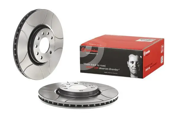 BREMBO 09936975 ДИСК ТОРМОЗНОЙ OPEL CORSA E