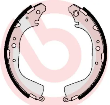 BREMBO S83530 S 83 530, Колодки тормозные