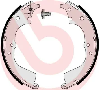 BREMBO S83537 Комлект тормозных накладок