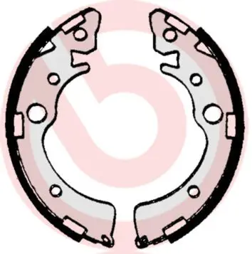 BREMBO S28509 Комлект тормозных накладок