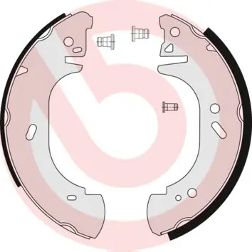 BREMBO S24522 Комлект тормозных накладок