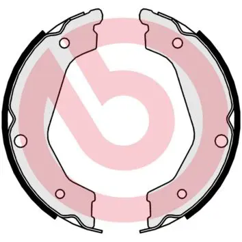 BREMBO S30534 Комлект тормозных накладок
