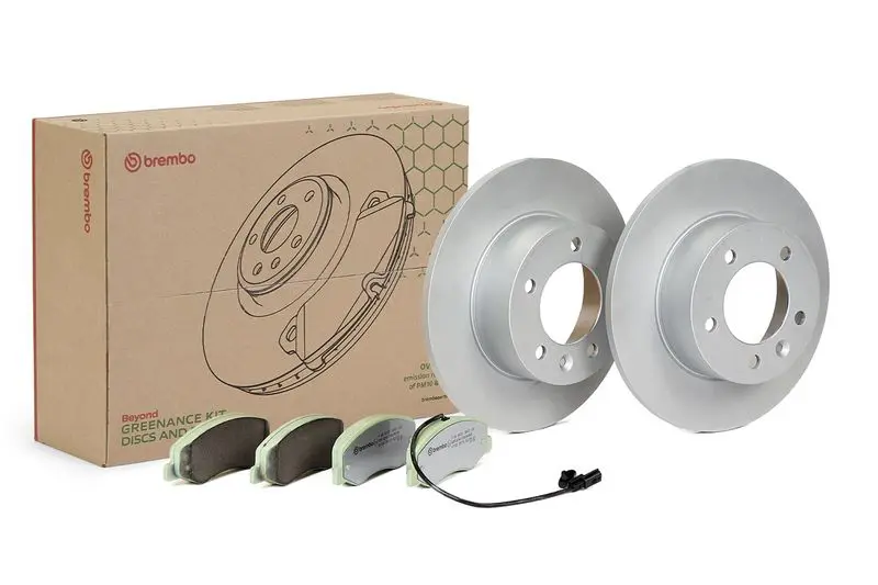 BREMBO KT10035 Комплект тормозов, дисковый