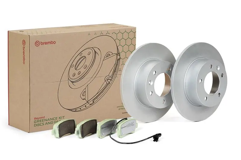 BREMBO KT10036 Комплект тормозов, дисковый