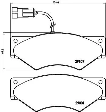 PA6018 Brake Pad