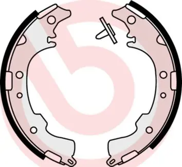 BREMBO S83540 Комлект тормозных накладок