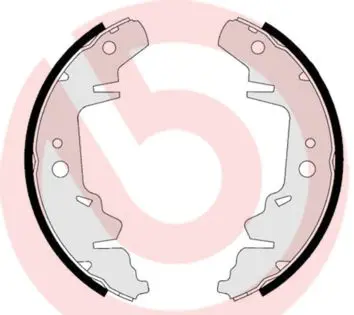 BREMBO S11501 Комлект тормозных накладок