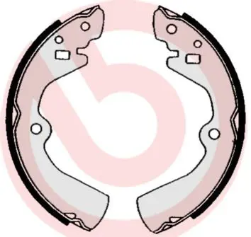 BREMBO S56516 Комлект тормозных накладок