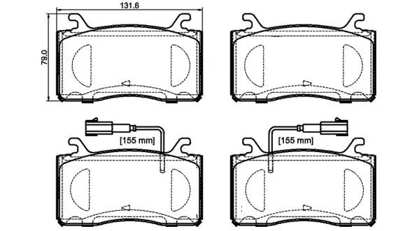 Brembo P23185 ( P 23 185 ) К-т дисков.
