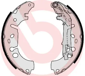 Brembo S23531 Колодки тормозные, комплект