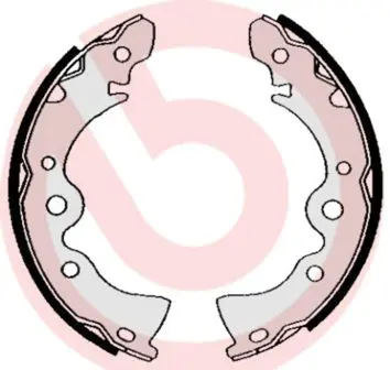 Brembo S56519 Колодки тормозные, комплект