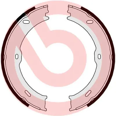 Brembo S50523 К-Т КОЛОДОК СТ.ТОРМОЗА MB