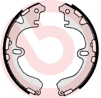 Brembo S83531 Колодки тормозные барабанные