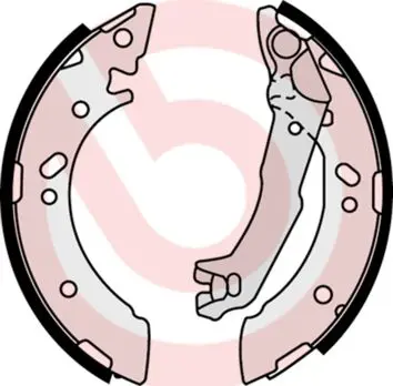 BREMBO S30510 Колодки тормозные барабанные 