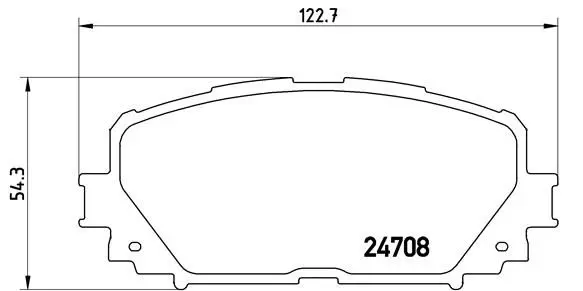 Brembo P83101 Колодки тормозные передние