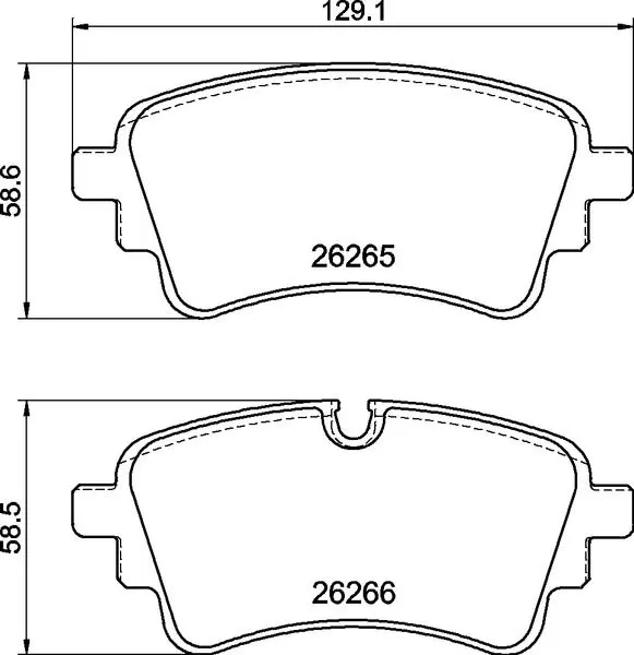 Brembo P85185  Колодки тормозные