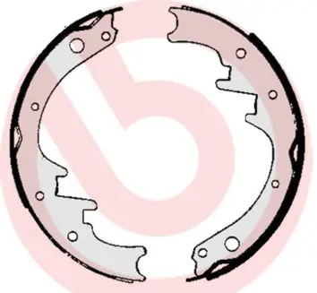 BREMBO S37501 Комлект тормозных накладок