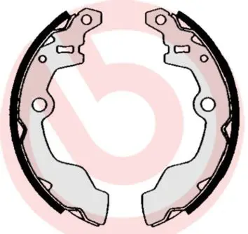 BREMBO S78503 Комлект тормозных накладок